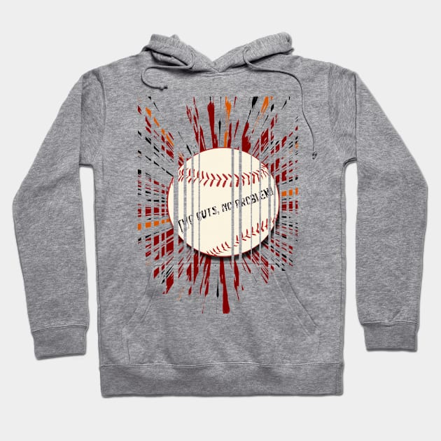 Two outs, no problem! Hoodie by PopArtyParty